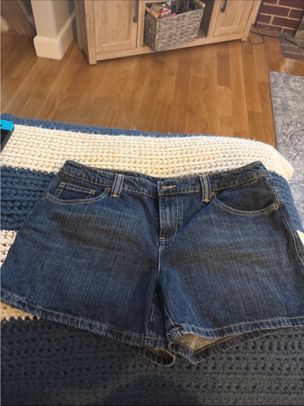 Tommy Hilfiger Blue Denim Jean Shorts